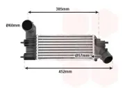 Ladeluftkühler VAN WEZEL 40004204