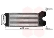 Ladeluftkühler VAN WEZEL 40004334