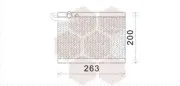 Verdampfer, Klimaanlage VAN WEZEL 4000V351