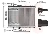 Kühler, Motorkühlung VAN WEZEL 40012709 Bild Kühler, Motorkühlung VAN WEZEL 40012709