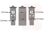 Expansionsventil, Klimaanlage VAN WEZEL 43001332