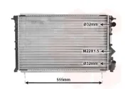 Kühler, Motorkühlung VAN WEZEL 43002150