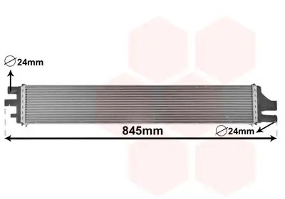 Kühler, Motorkühlung VAN WEZEL 43002559 Bild Kühler, Motorkühlung VAN WEZEL 43002559