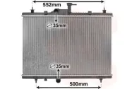 Kühler, Motorkühlung VAN WEZEL 43002603