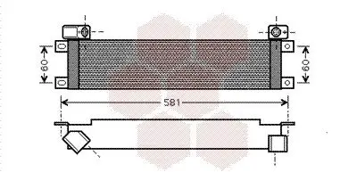 Ölkühler, Motoröl VAN WEZEL 43003289