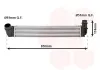 Ladeluftkühler VAN WEZEL 43004411