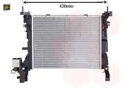 Kühler, Motorkühlung VAN WEZEL 43012734