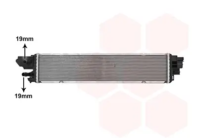 Niedertemperaturkühler, Ladeluftkühler VAN WEZEL 43012740 Bild Niedertemperaturkühler, Ladeluftkühler VAN WEZEL 43012740