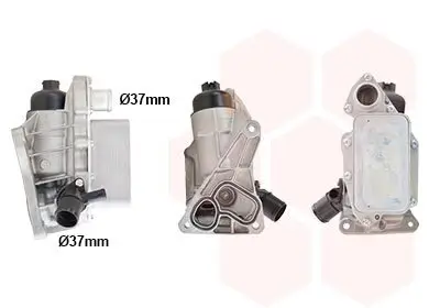 Ölkühler, Motoröl VAN WEZEL 43013715 Bild Ölkühler, Motoröl VAN WEZEL 43013715