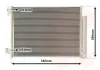 Kondensator, Klimaanlage VAN WEZEL 43015701