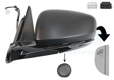 Außenspiegel links VAN WEZEL 4317827 Bild Außenspiegel links VAN WEZEL 4317827