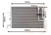 Kondensator, Klimaanlage VAN WEZEL 47005048