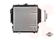 Kühler, Motorkühlung VAN WEZEL 52002003