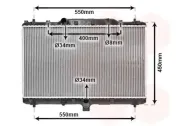 Kühler, Motorkühlung VAN WEZEL 52002086