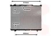 Kühler, Motorkühlung VAN WEZEL 52002099