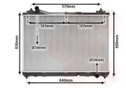 Kühler, Motorkühlung VAN WEZEL 52002103