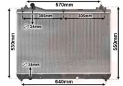 Kühler, Motorkühlung VAN WEZEL 52002104