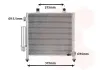 Kondensator, Klimaanlage VAN WEZEL 52005120