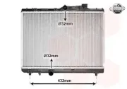 Kühler, Motorkühlung VAN WEZEL 53002140