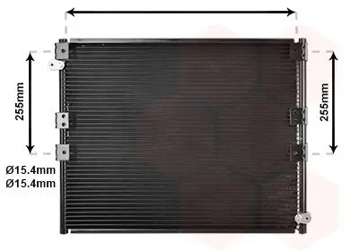 Kondensator, Klimaanlage VAN WEZEL 53005278 Bild Kondensator, Klimaanlage VAN WEZEL 53005278