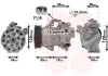 Kompressor, Klimaanlage VAN WEZEL 5300K656