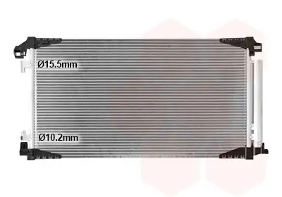 Kondensator, Klimaanlage VAN WEZEL 53015713 Bild Kondensator, Klimaanlage VAN WEZEL 53015713