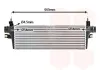 Ladeluftkühler VAN WEZEL 54014700