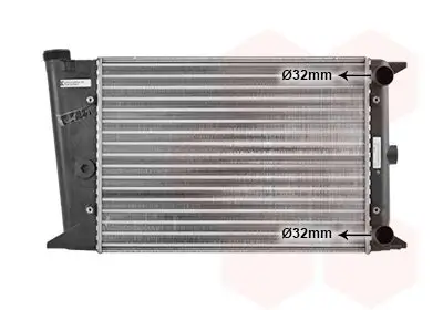 Kühler, Motorkühlung VAN WEZEL 58002002