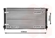 Kühler, Motorkühlung VAN WEZEL 58002048