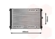 Kühler, Motorkühlung VAN WEZEL 58002070
