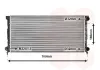 Kühler, Motorkühlung VAN WEZEL 58002072