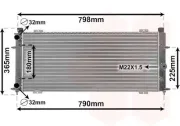 Kühler, Motorkühlung VAN WEZEL 58002094