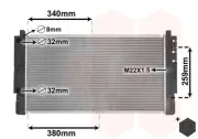 Kühler, Motorkühlung VAN WEZEL 58002149