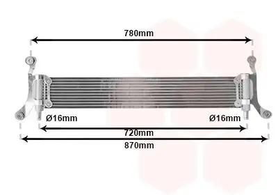 Kühler, Motorkühlung VAN WEZEL 58002278