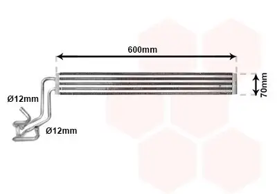 Ölkühler, Motoröl VAN WEZEL 58003264