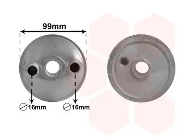 Ölkühler, Automatikgetriebe VAN WEZEL 58003358