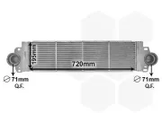 Ladeluftkühler VAN WEZEL 58004233