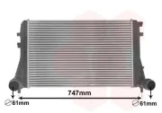 Ladeluftkühler VAN WEZEL 58004306