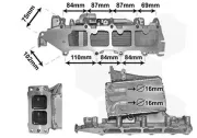 Ladeluftkühler VAN WEZEL 58004361