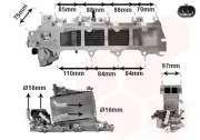 Ladeluftkühler VAN WEZEL 58004376