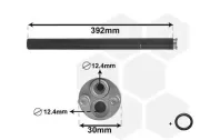 Trockner, Klimaanlage VAN WEZEL 5800D212