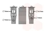Expansionsventil, Klimaanlage VAN WEZEL 58011701