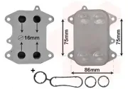 Ölkühler, Motoröl VAN WEZEL 58013700