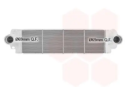 Kühler, Motorkühlung VAN WEZEL 58014233 Bild Kühler, Motorkühlung VAN WEZEL 58014233