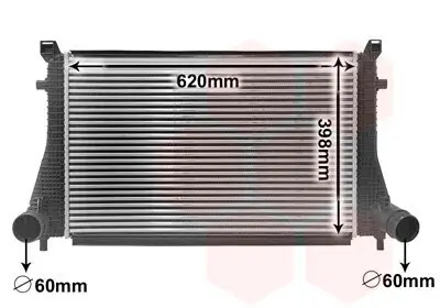 Ladeluftkühler VAN WEZEL 58014702 Bild Ladeluftkühler VAN WEZEL 58014702