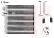 Wärmetauscher, Innenraumheizung VAN WEZEL 58016707