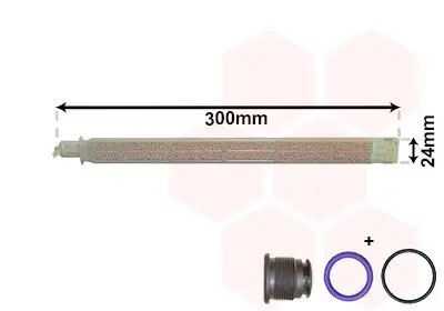 Trockner, Klimaanlage VAN WEZEL 5801D702 Bild Trockner, Klimaanlage VAN WEZEL 5801D702