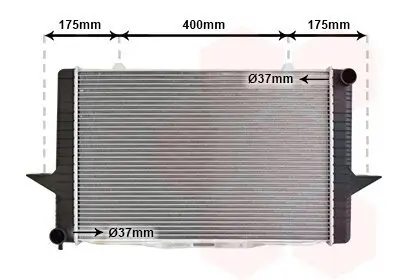 Kühler, Motorkühlung VAN WEZEL 59002063