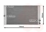 Kühler, Motorkühlung VAN WEZEL 59002141
