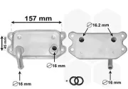 Ölkühler, Motoröl VAN WEZEL 59003154